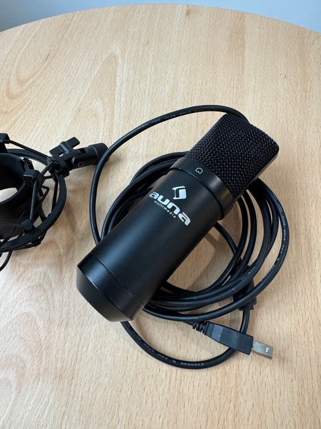 Micrófono USB AUNA MIC-900B Condensador