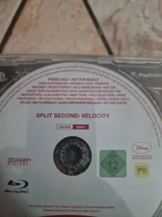 Split Second: Velocity PS3 Promo - Blu-ray
