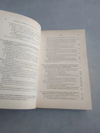 Historia teoría de la conservación y restauración