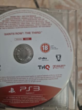 Saints Row The Third PS3 Promo - Non In Vendita
