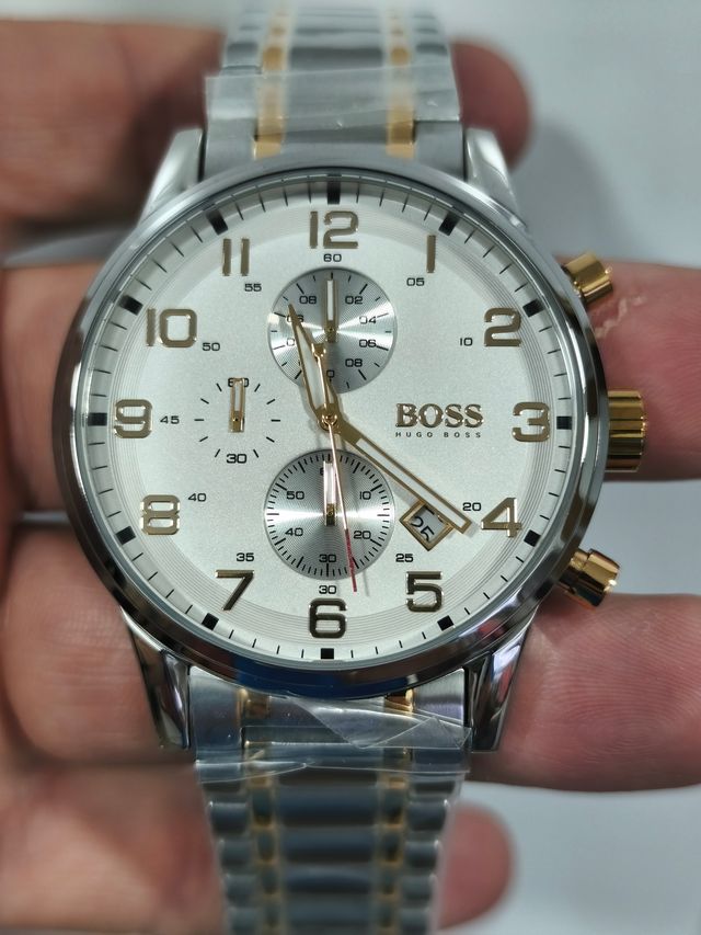 Reloj Hugo Boss Caballero HB1513236 Oro/Plata