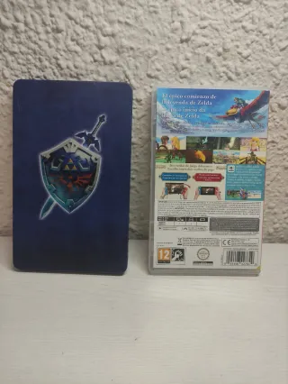 Juego Zelda Skyward Sword HD + Steelbook