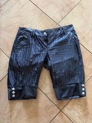 Pantaloncini eleganti uomo neri