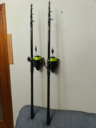 2 Cañas de pescar Daiwa