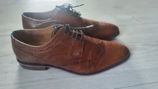 Zapatos Oxford Puntera Ala Florsheim Montin Marron