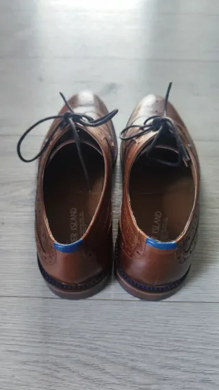 Zapatos Oxford Puntera Ala Florsheim Montin Marron