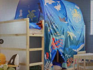 Cama infantil IKEA reversible pino