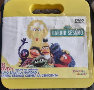 12 DVDs Barrio Sésamo Películas Infantiles