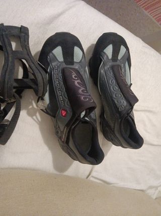 Zapatillas Ciclismo Rockrider + Calas