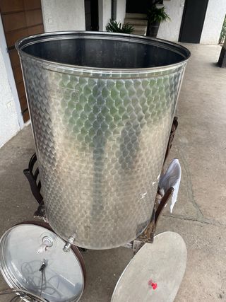 Botte vino acciaio inox
