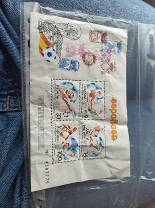 Sello España 82 Copa Mundial Futbol