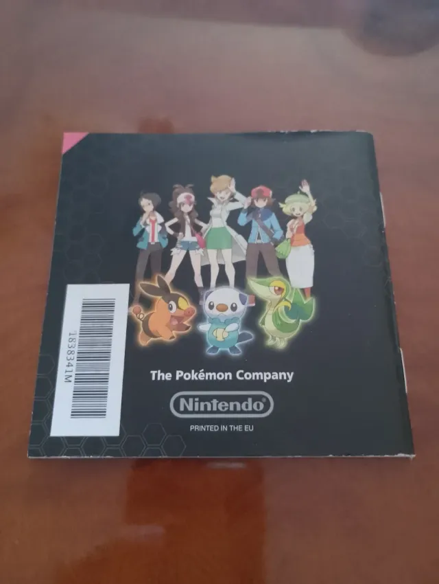 Manual Pokémon Edición Negra DS