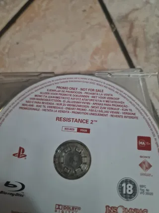 Resistance 2 PS3 Promo - Non In Vendita
