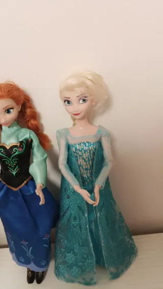 Muñecas Frozen Anna y Elsa