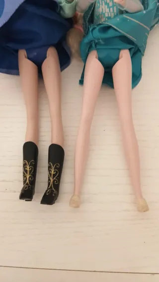 Muñecas Frozen Anna y Elsa