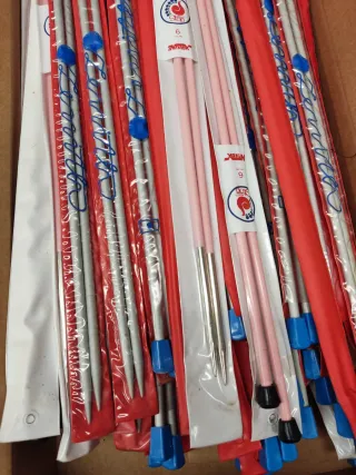 Agujas de Tejer Metálicas