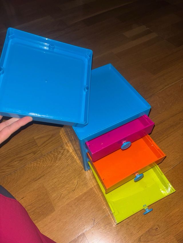 Cajonera infantil de plástico