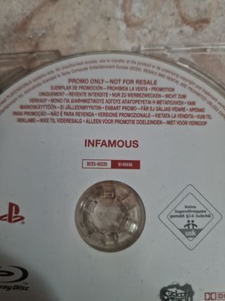 Infamous PS3 Promo - Gioco per collezionisti