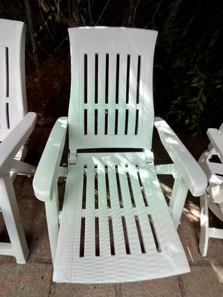 Sillas de plástico apilables para exterior