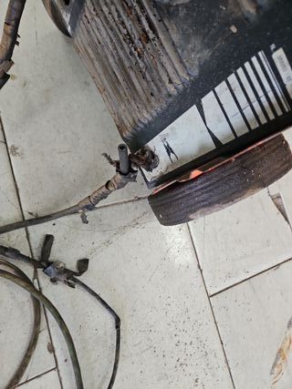 Maquina de soldar por electrodos