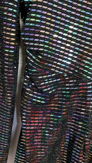 Vestido de fiesta lentejuelas mujer