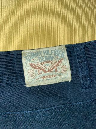 Pantalón pana Tommy Hilfiger azul