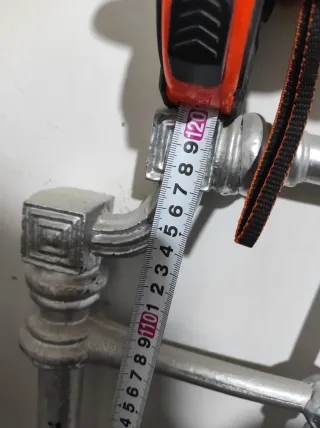 Cabecero y piecero forja cama 135