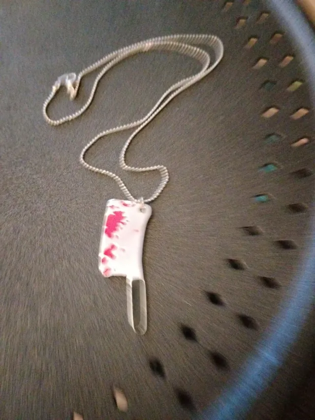 Colgante Hacha Hallowen