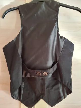 Chaleco negro mujer