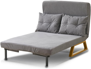 Divano Letto 2 Posti Reclinabile 3 in 1, Poltrona 