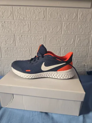 Zapatillas Nike Running Azul y Naranja de mujer