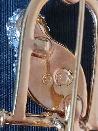 Spilla Swarovski Uccellino Papagallino