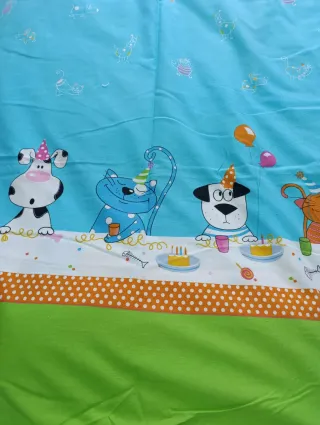 Funda nórdica infantil animales fiesta