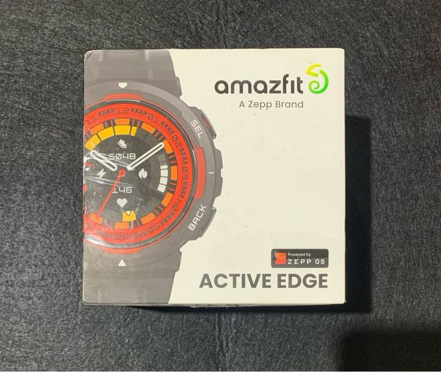 Smartwatch Amazfit Active Edge 46mm nero/rosso