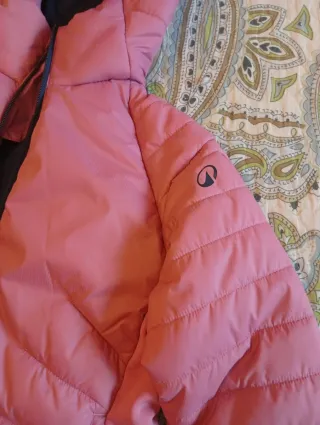 Cazadora acolchada niña rosa Talla 10-11 Años