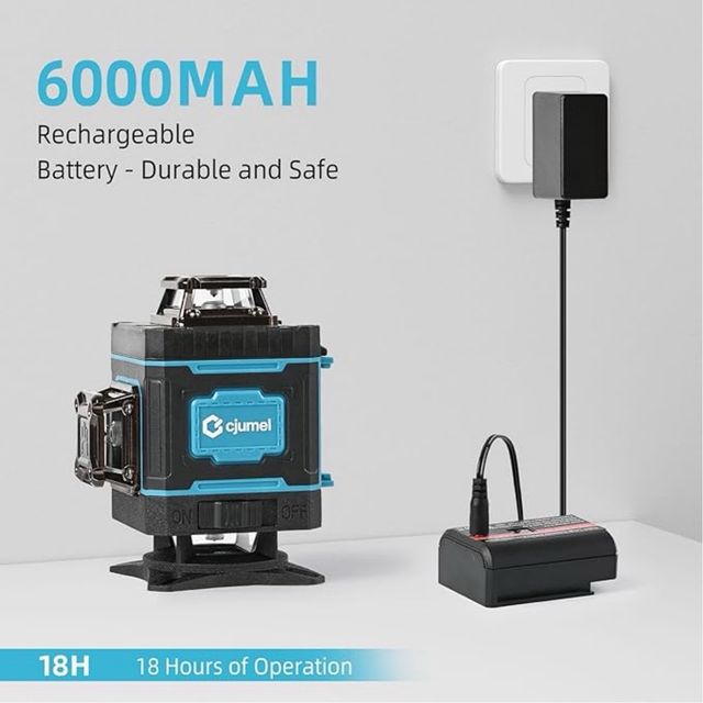 Nivel Láser Autonivelante Verde 360°