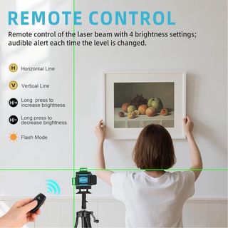 Nivel Láser Autonivelante Verde 360°