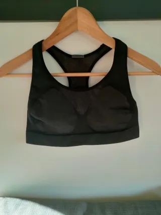 Sujetador deportivo negro