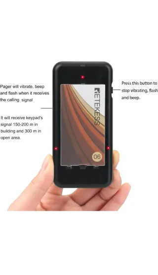 Retekess TD174 Sistema Llamadas Restaurante