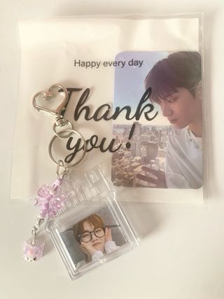 Boynextdoor Riwoo Llavero Pack