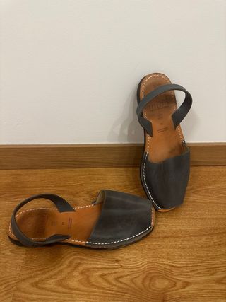 Menorquinas Mibo Azul Talla 44 Nuevas