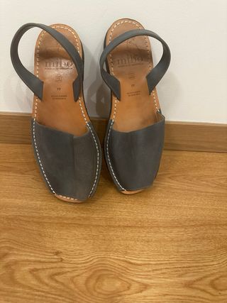 Menorquinas Mibo Azul Talla 44 Nuevas