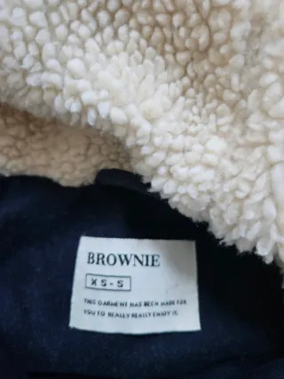 Parka Brownie Talla XS-S Azul