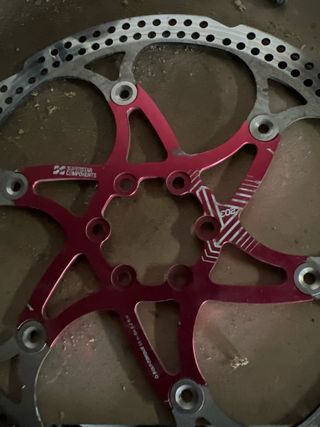 Disco Freno MTB 203mm Flotante Rojo