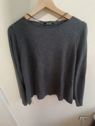 Jersey Zara Gris Talla S