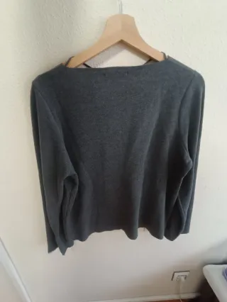 Jersey Zara Gris Talla S