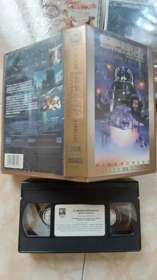 Lote 6 Películas VHS Star Wars y más