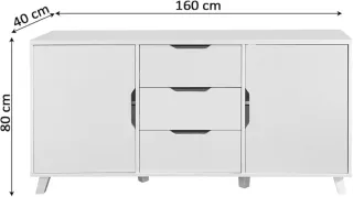 ELEGANTE CÓMODA DE MADERA