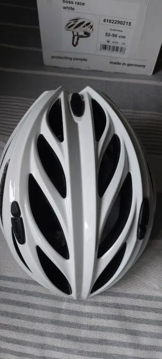 Casco de bicicleta UVEX Boss Race Blanco