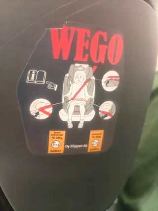 Silla coche grupo 2/3 Klippan